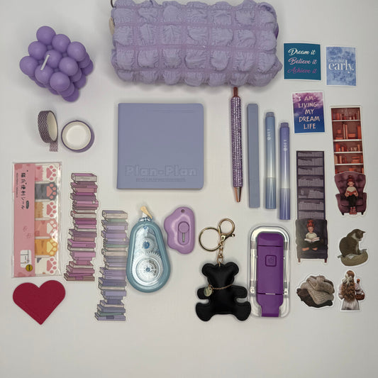 💜 Lilac Creative Notes Set