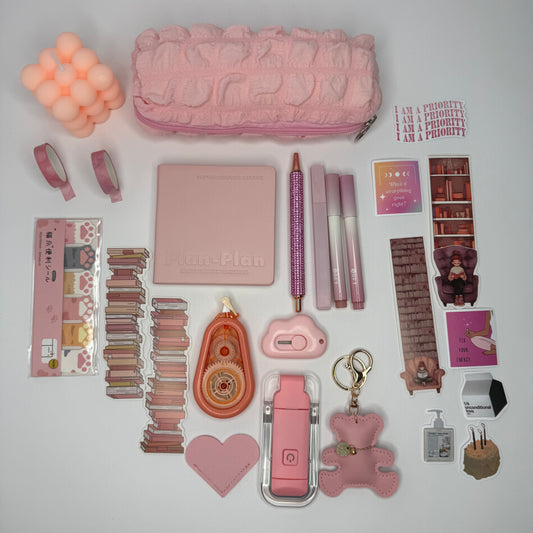 🌸 Pink Cozy Notes Set