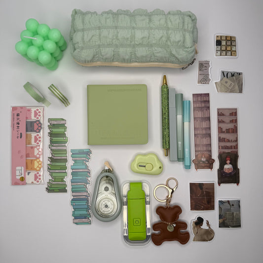 💚 Green Fresh Notes Set