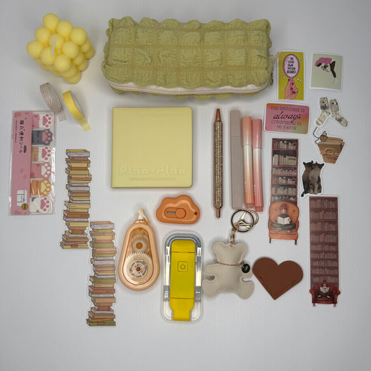 💛 Yellow Happy Notes Set